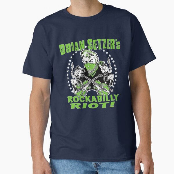 Lover Band Brian Setzer Stray Cats Classic T-Shirt