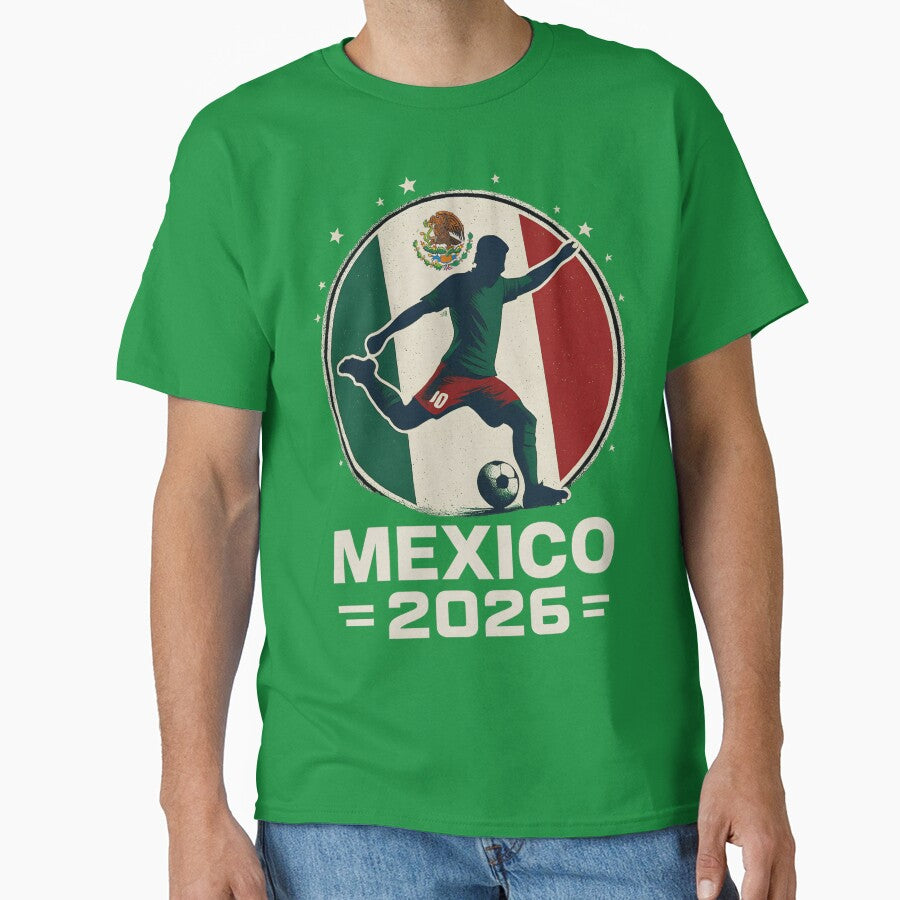 Team Mexico Flag Soccer Player 2026 by legendaryskins