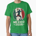 Team Mexico Flag Soccer Player 2026 by legendaryskins