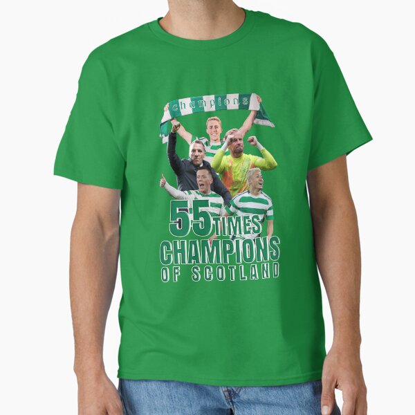 The Celts CHAMPIONS of Scotland 2025 Fanmade 55 Times Players Classic T-Shirt