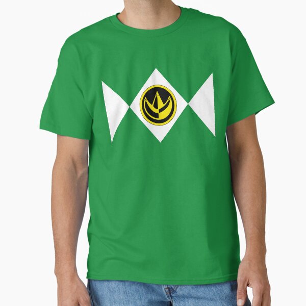 MMPR Green Ranger With Coin Classic T-Shirt