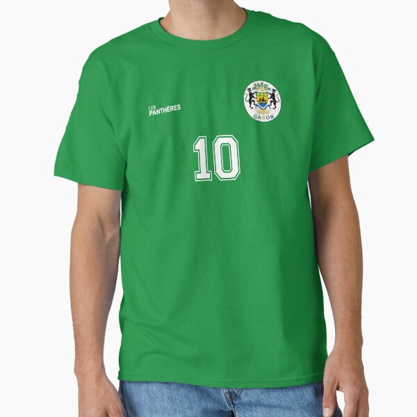 Gabon Soccer Pride Retro Football Jersey for Fans Classic T-Shirt