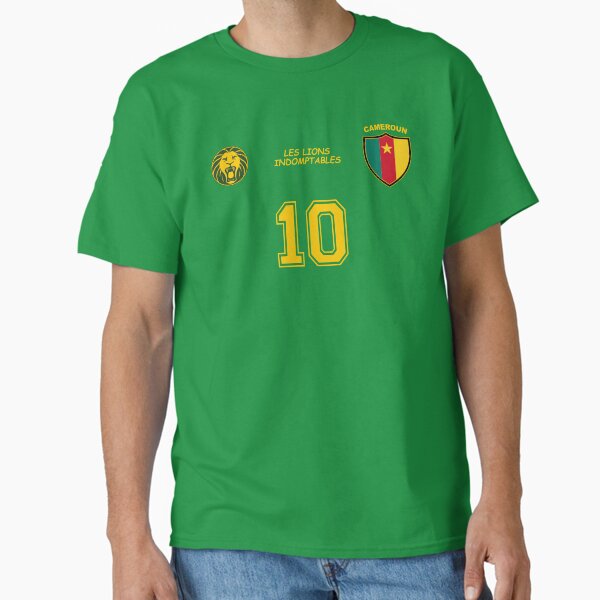Cameroon Soccer Pride Retro Football Jersey for Fans Classic T-Shirt