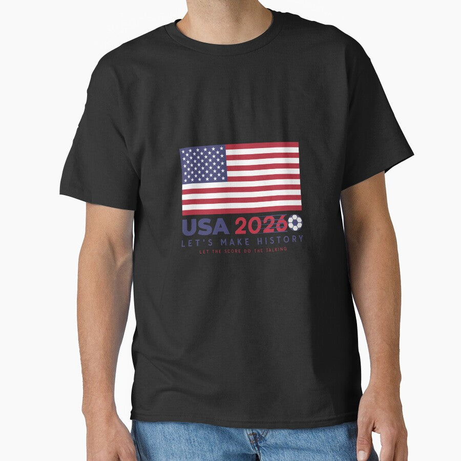 USA SOCCER T-Shirt by True Motion Apparel