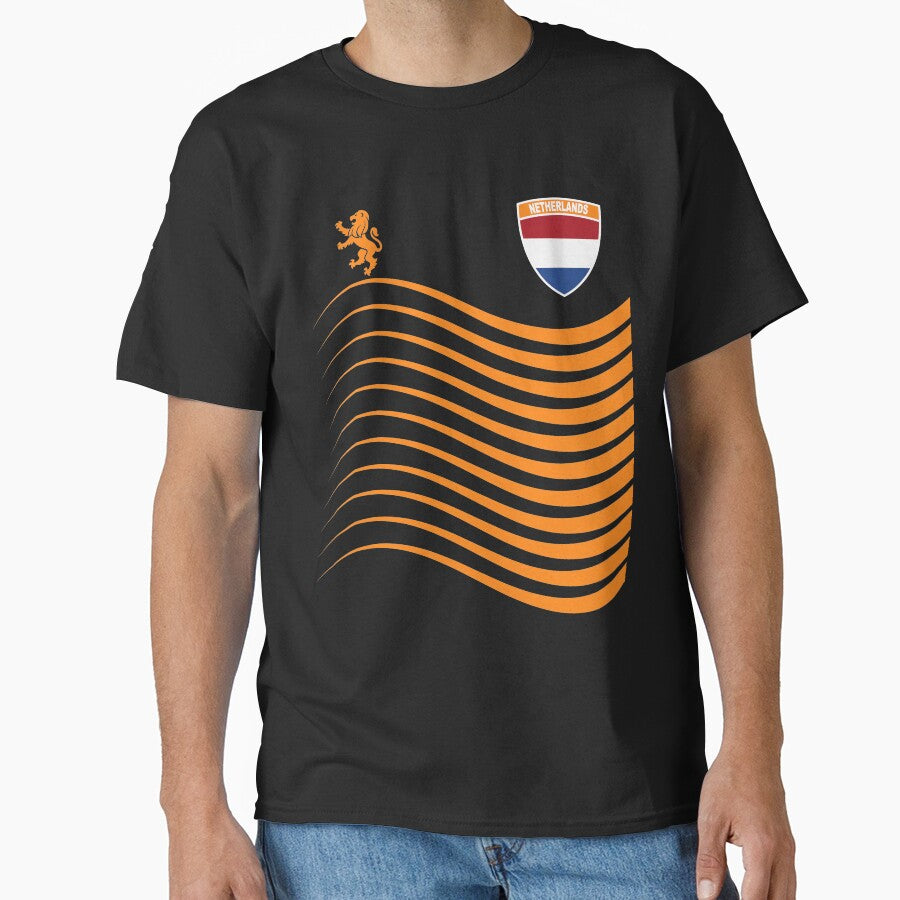 Netherlands soccer football design Nederland Flag by OgeesWorld