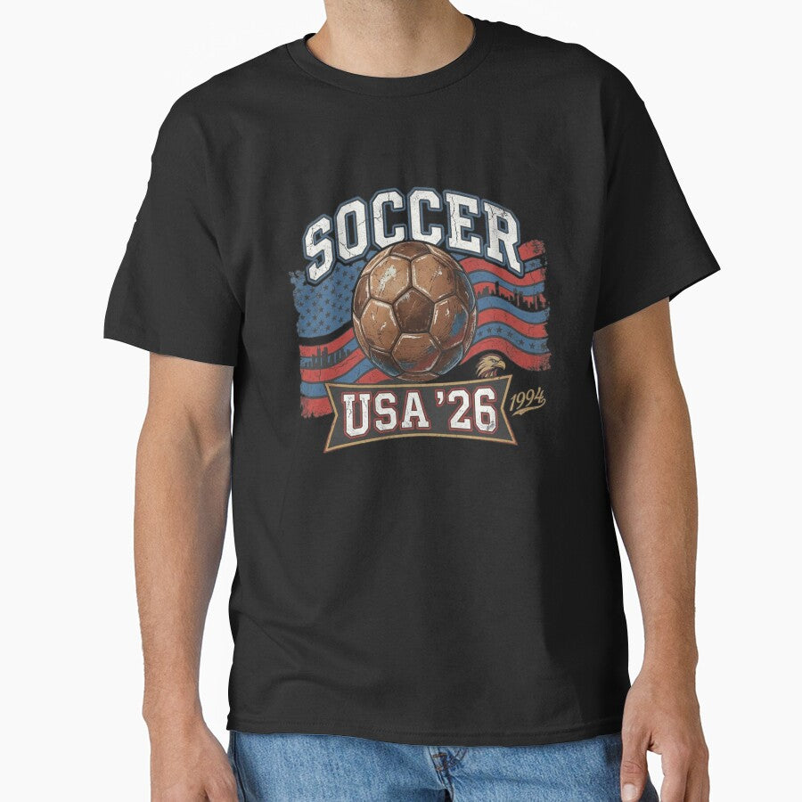 Vintage Soccer USA 26 Retro 1994 World Tournament . by  BreedCraft Studio