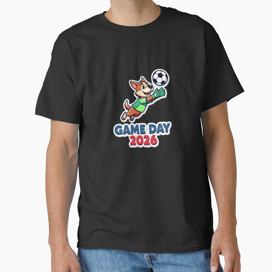 Miami Soccer Dog Design – Cute Puppy Football Fan Game Day Artwork by BrickByDream
