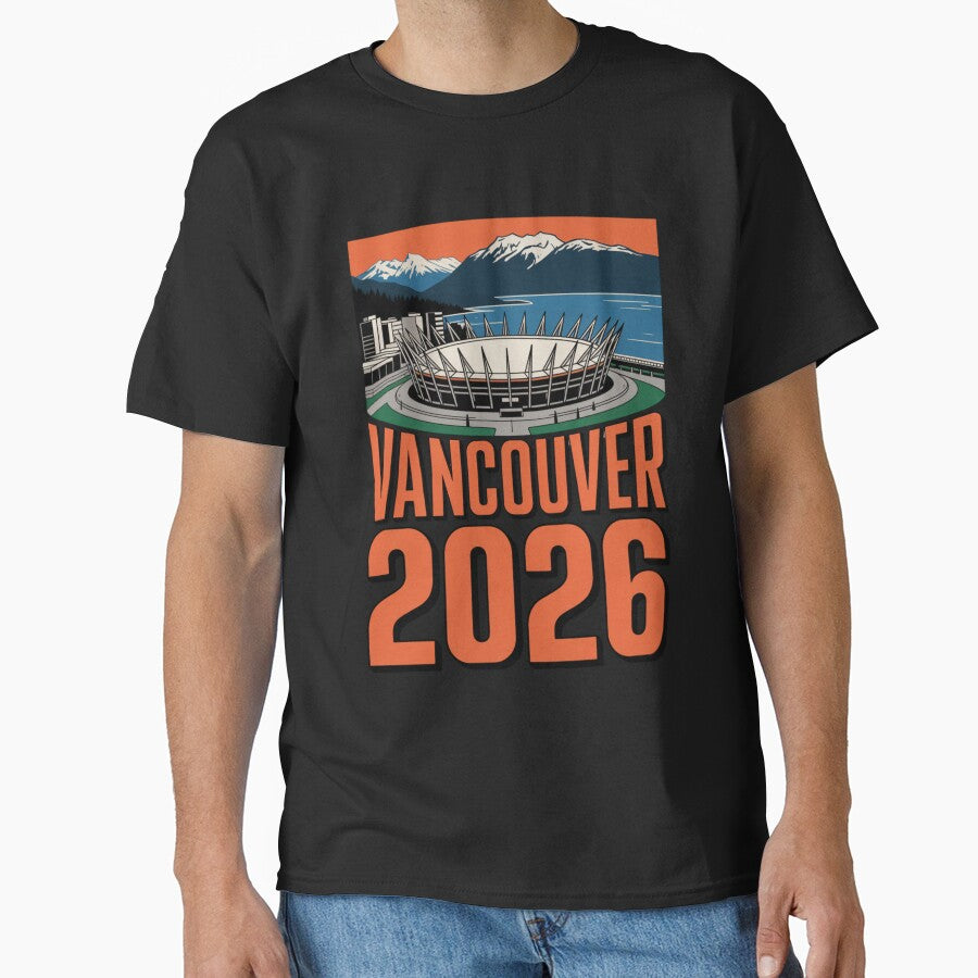 Toronto 2026 Skyline T-Shirt V14 by DarylWelsh2024