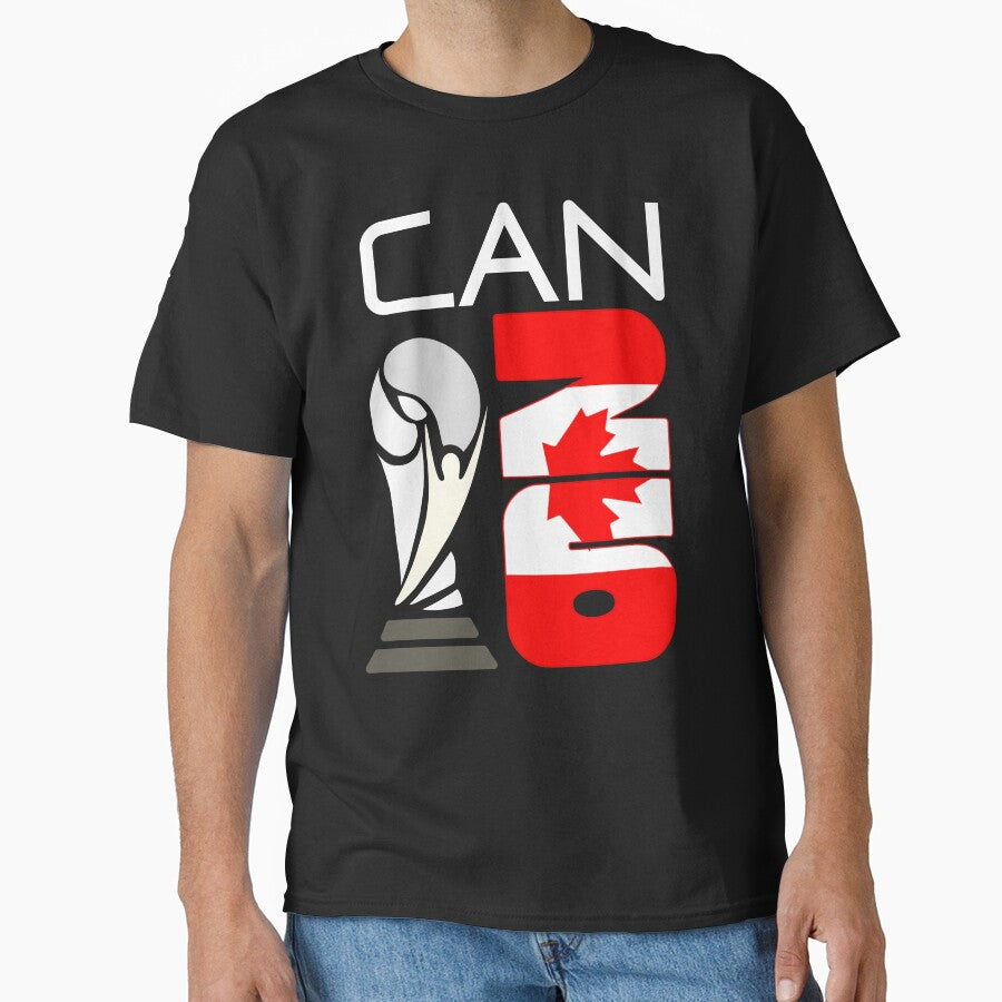 Canada 2026 Soccer World Cup Trophy Canadian Flag Design by tarzbol