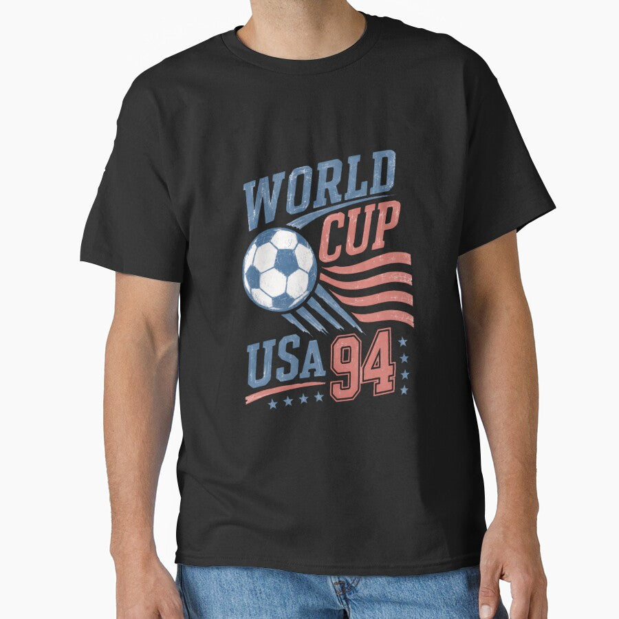 World Cup Usa 94 American Soccer Nineties Football Fan by RetroMini2026