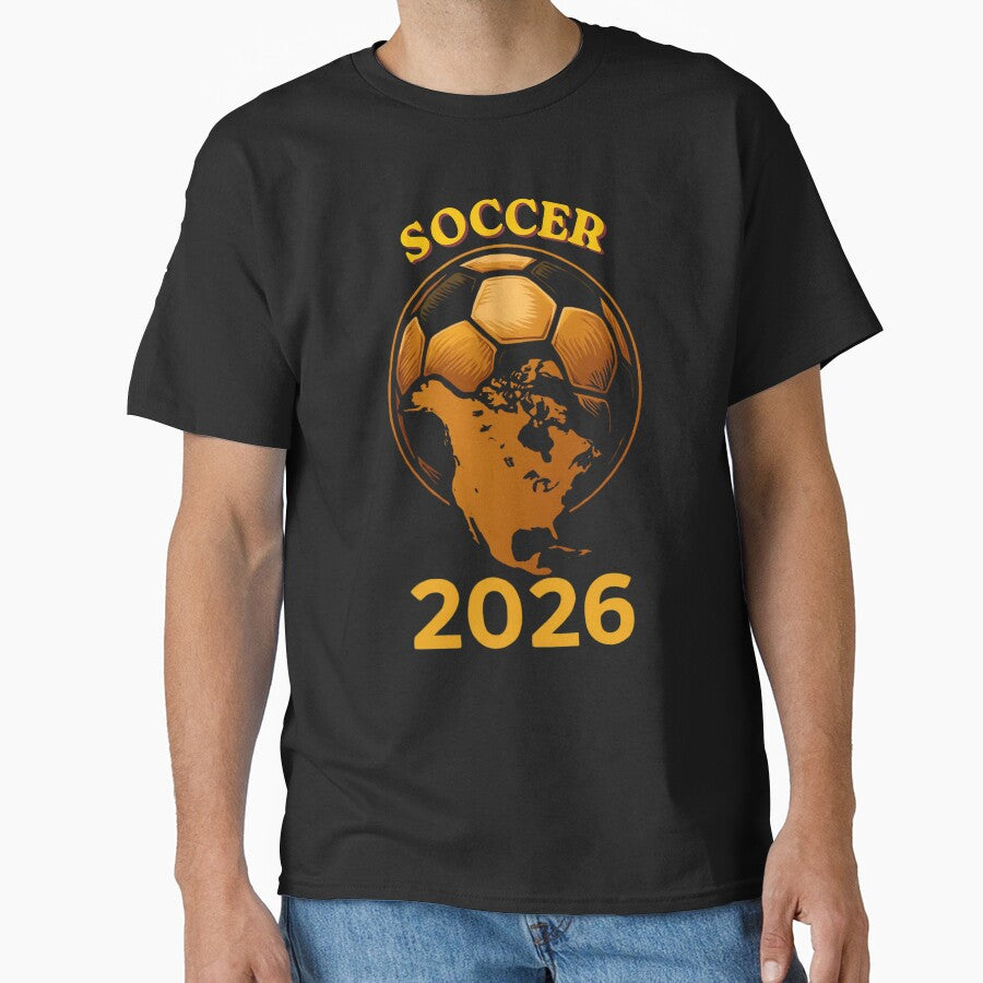 Soccer 2026 North America Football Fan Gift Shirt by GigaFactory
