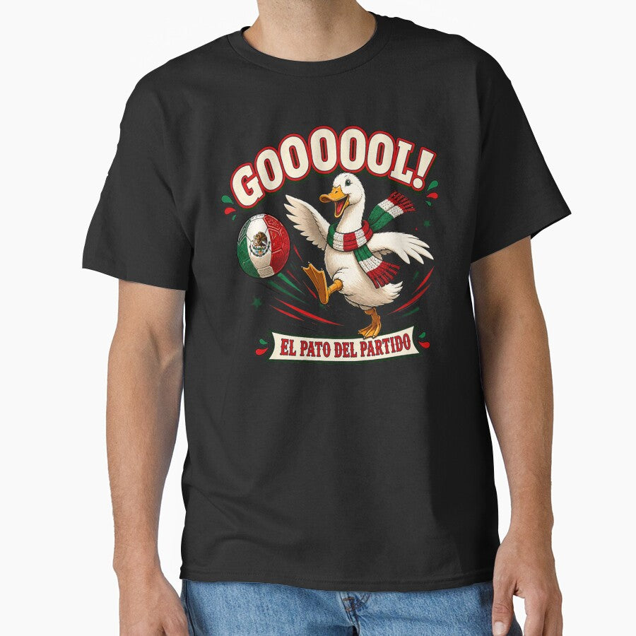 Merlin the Duck Mexico Soccer El Pato del Partido by Ali-printshop