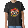 Canada World Cup 2026 Soccer Illustration — Vintage Canadian Football Fan Design by HBDStudio