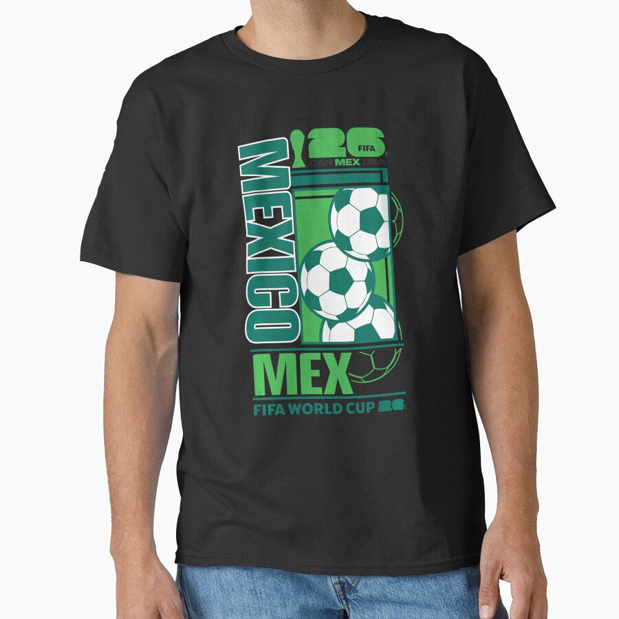 FIFA Mexico Football Poster Design Today Graphic Art by JohnCarmichael