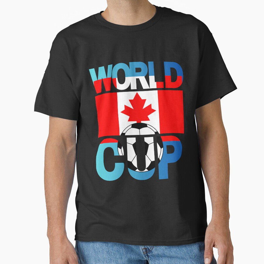 Canada Soccer World Cup Fan Design | Maple Leaf Football Graphic by Karim-Karem