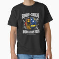 Germany vs Curaçao – World Cup 2026 Group E Match Classic T-Shirt by Badriiiii