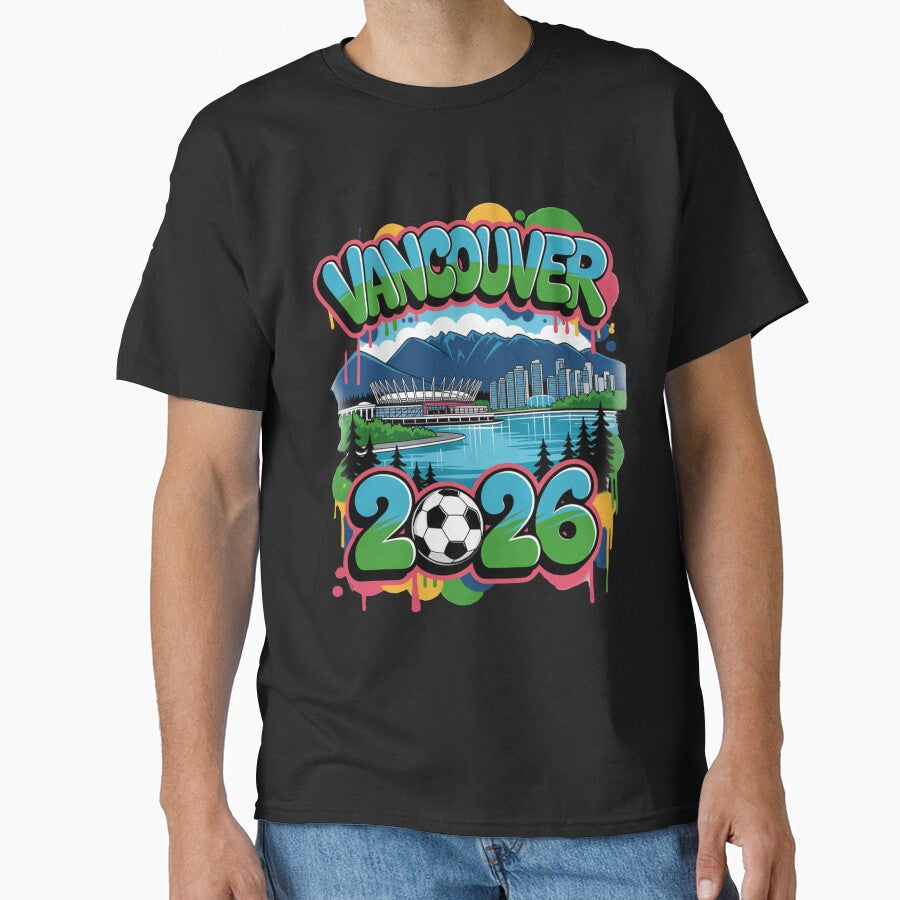 Toronto 2026 Skyline T-Shirt V16 by DarylWelsh2024