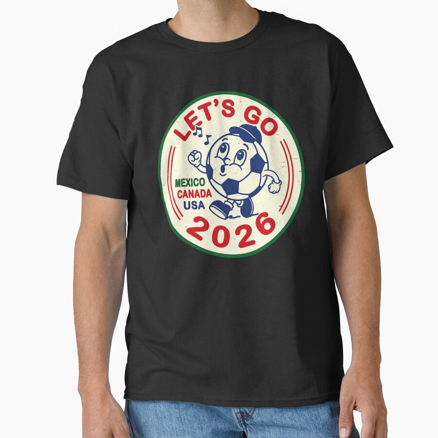 Let's Go Mexico Canada USA 2026 World Cup Football Fan by LeoSnarf