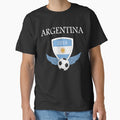 Argentina Soccer TShirt for Russia 2018 by SacCityThreads