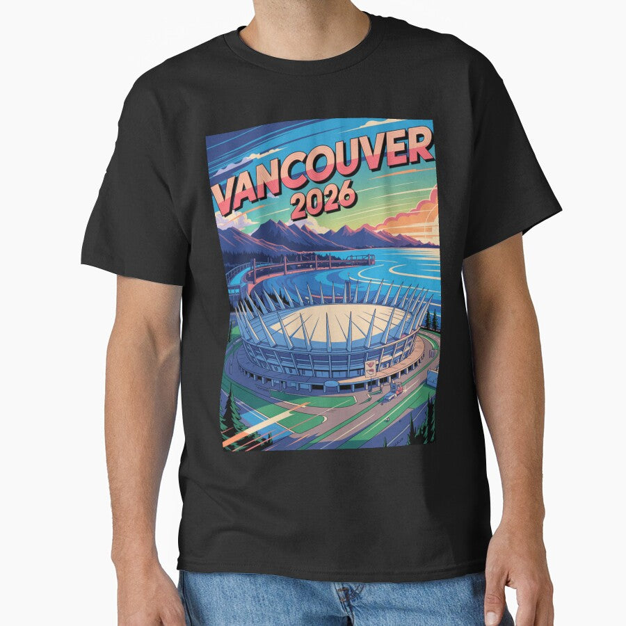 Toronto 2026 Skyline T-Shirt V2 by DarylWelsh2024