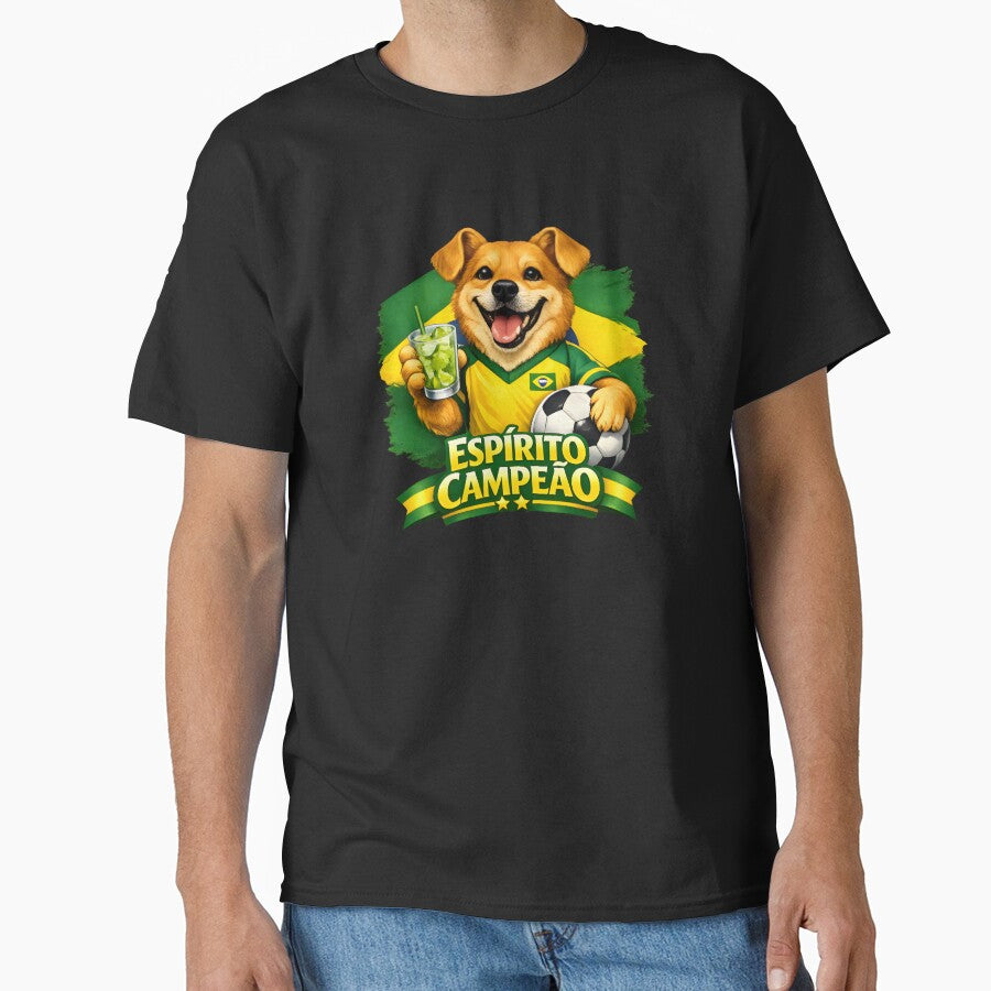 Brazilian Caramel Dog Soccer Fan by Fumo-Dolce