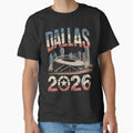 Dallas 2026 Texas Soccer Souvenir T-Shirt V15 by DarylWelsh2024