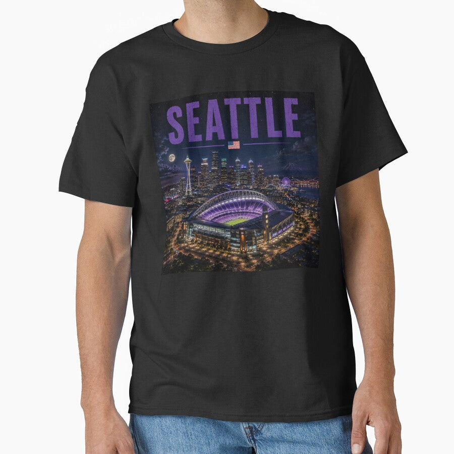 Seattle Cinematic Stadium Edition by globetrottergfx