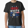 Red White and Goal - USA Soccer 2026 by gunaone-design