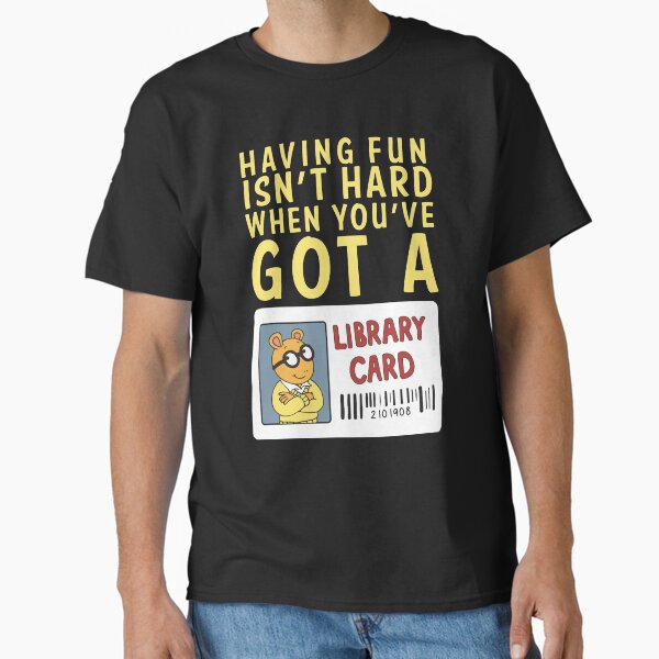 Arthur Library Card Classic T-Shirt