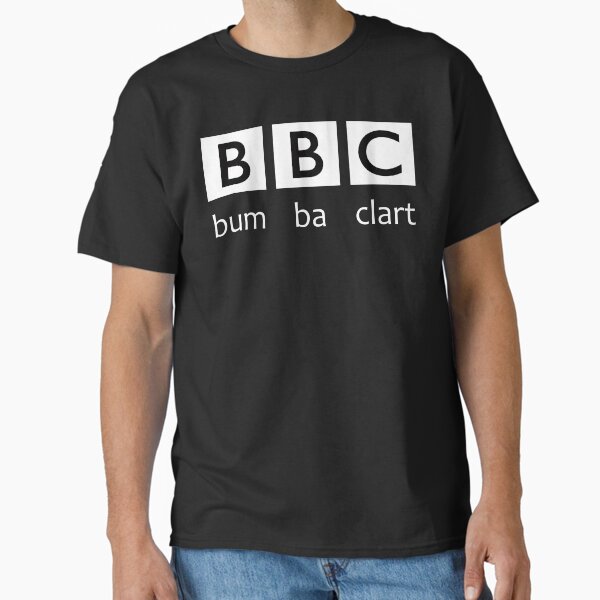 BumBaClart Logo White Classic T-Shirt