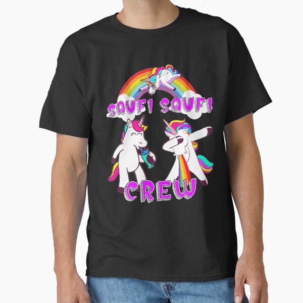 Unicorn Saufi Saufi Party Crew Classic T-Shirt