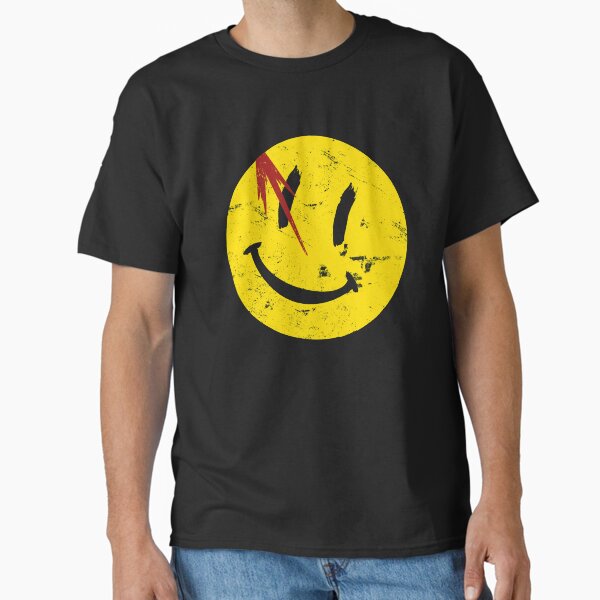 Watchmen Symbol Smile Vintage Classic T-Shirt