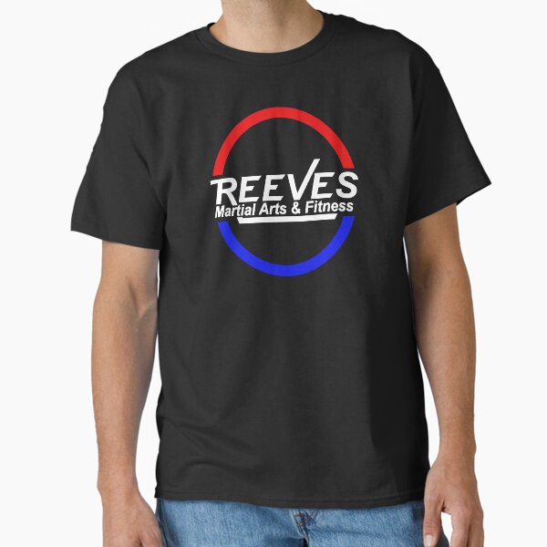 Reeves Martial Arts & Fitness White Logo Classic T-Shirt