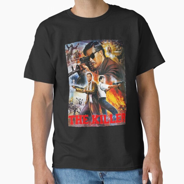 The killer - Chow Yun Fat - John Woo - Danny Lee - Hong Kong Action Poster Style Gift For Men and Wo Classic T-Shirt