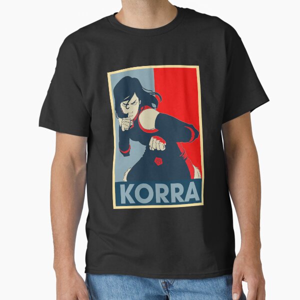 The Legend of Korra Anime Korra Art Classic T-Shirt