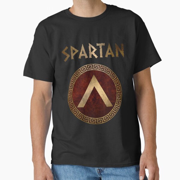 Spartan Shield Lambda Ancient Lacedaemonian Symbol of Sparta Classic T-Shirt