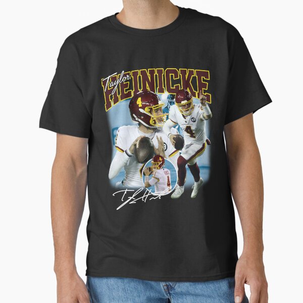 Taylor Heinicke Football Signature Vintage Retro 80s 90s Bootleg Rap Style Classic T-Shirt