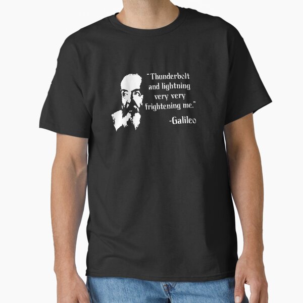 Thunderbolt and Lightning Galileo Bohemian Rhapsody Classic T-Shirt