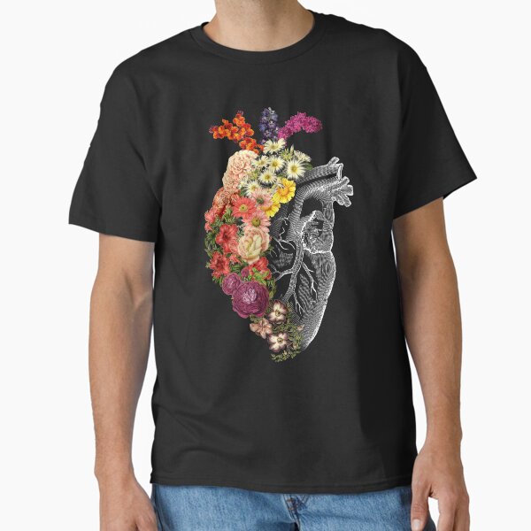 Flower Heart Spring by Tobe Fonseca Classic T-Shirt