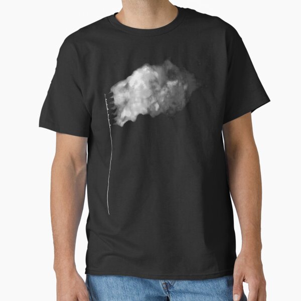 White Burning Flag Classic T-Shirt