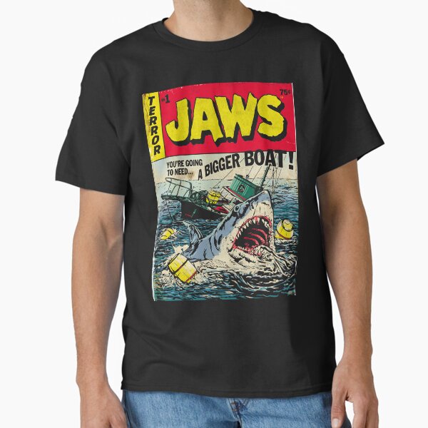 Jaws #1 Edition Comic Book Cover Classic T-Shirt