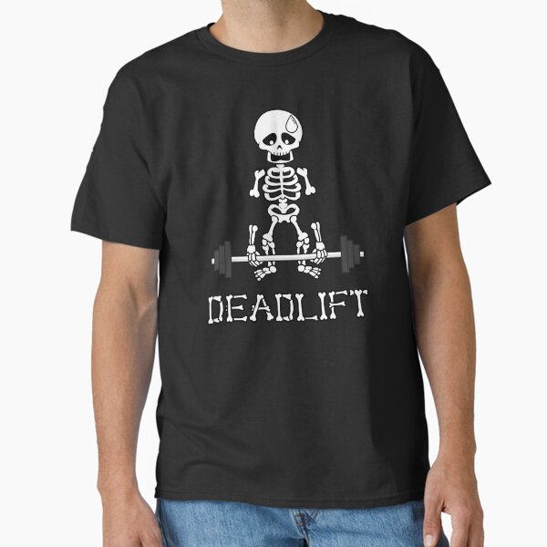 Deadlift Gym Skeleton Classic T-Shirt
