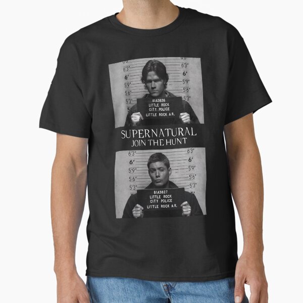 Supernatural Mugshot's Classic T-Shirt