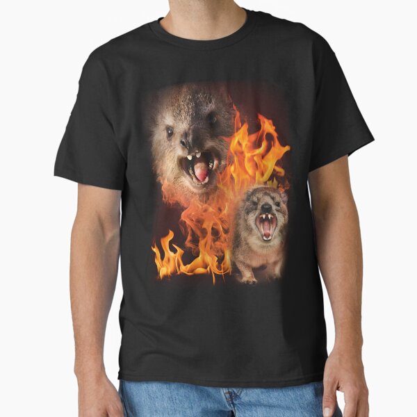 Funny Rock Hyrax Viral Meme Classic T-Shirt