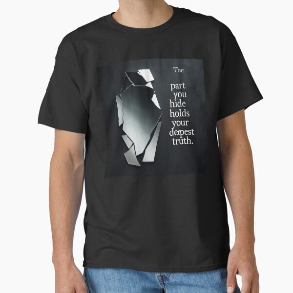 Cracked Mirror: Truth in the Reflection Classic T-Shirt
