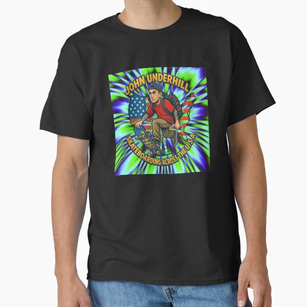 Skateboarding Across America  Classic T-Shirt
