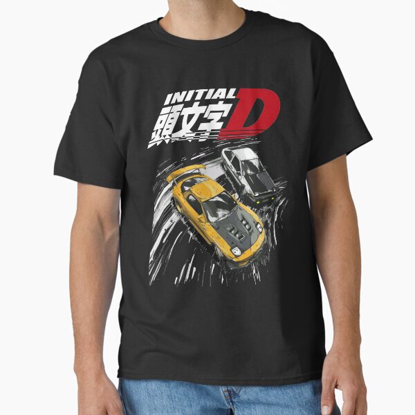 Initial D - Mountain Drift Racing Tandem AE86 vs FD rx-7 Classic T-Shirt