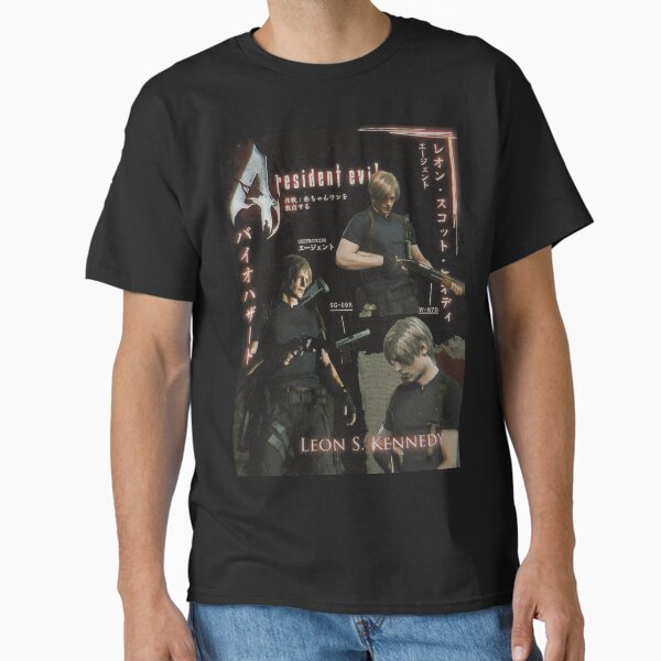 Leon Kennedy Character Poster Classic T-Shirt