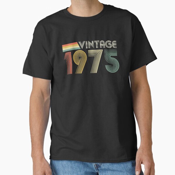 Vintage 1975, 50th Birthday Gift Classic T-Shirt