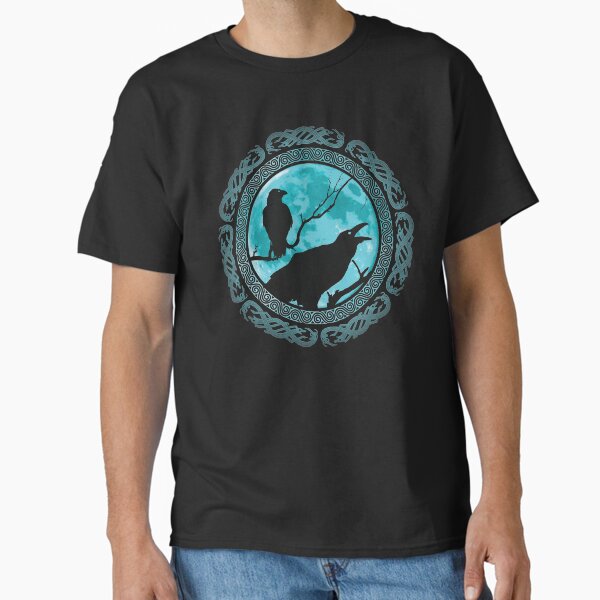 Hugin Munin Odins Ravens Classic T-Shirt
